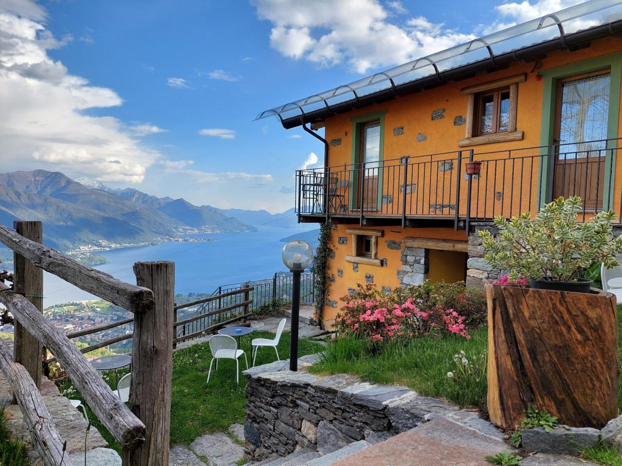 Agriturismo Zertin Gravedona Exteriör bild